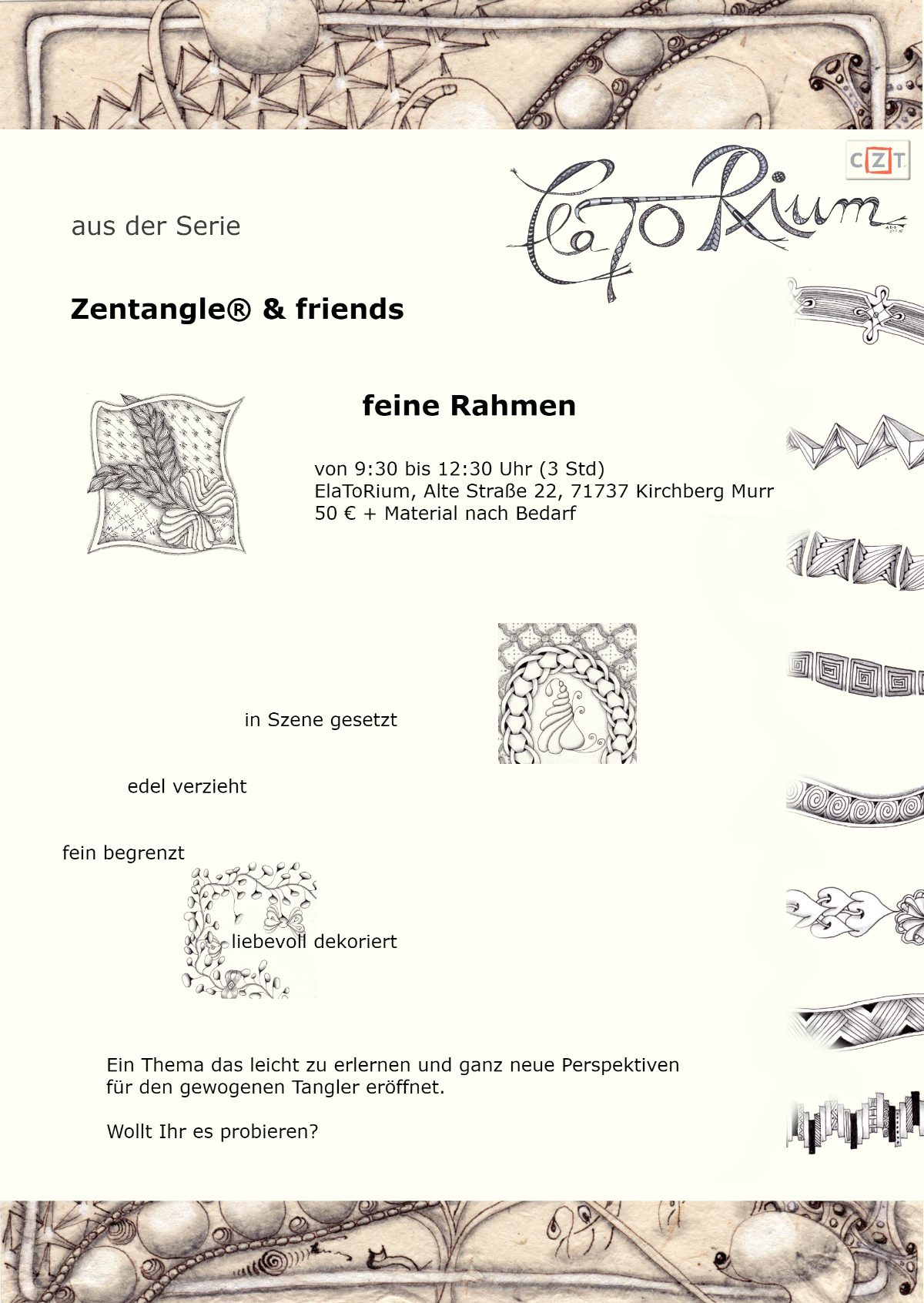 Rahmen Vorlage